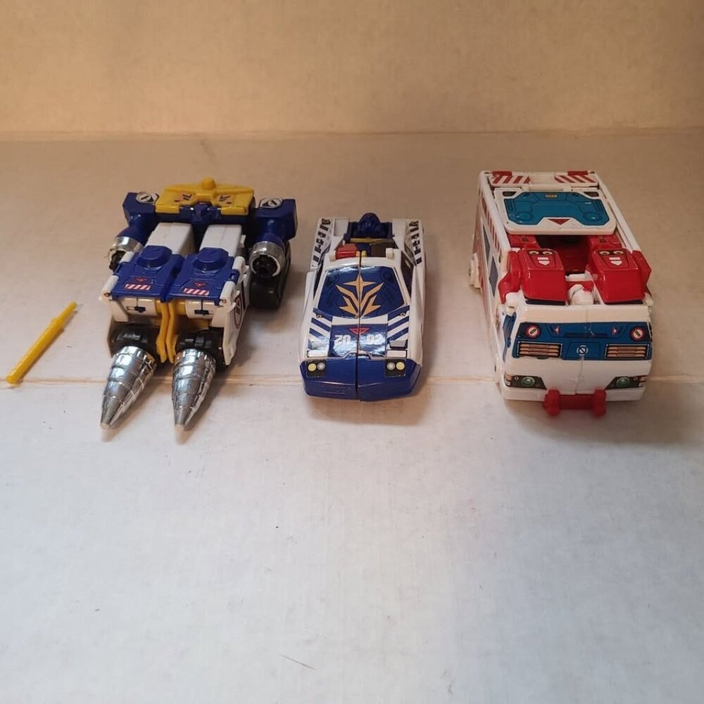 Takara Brave Of Gold Goldran God Silverion (Incomplete)